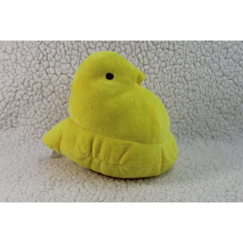 PEEPS Chick Yellow CANDY Plush Chicken Just Born  Stuffed Toy Beanbag EASTER‎